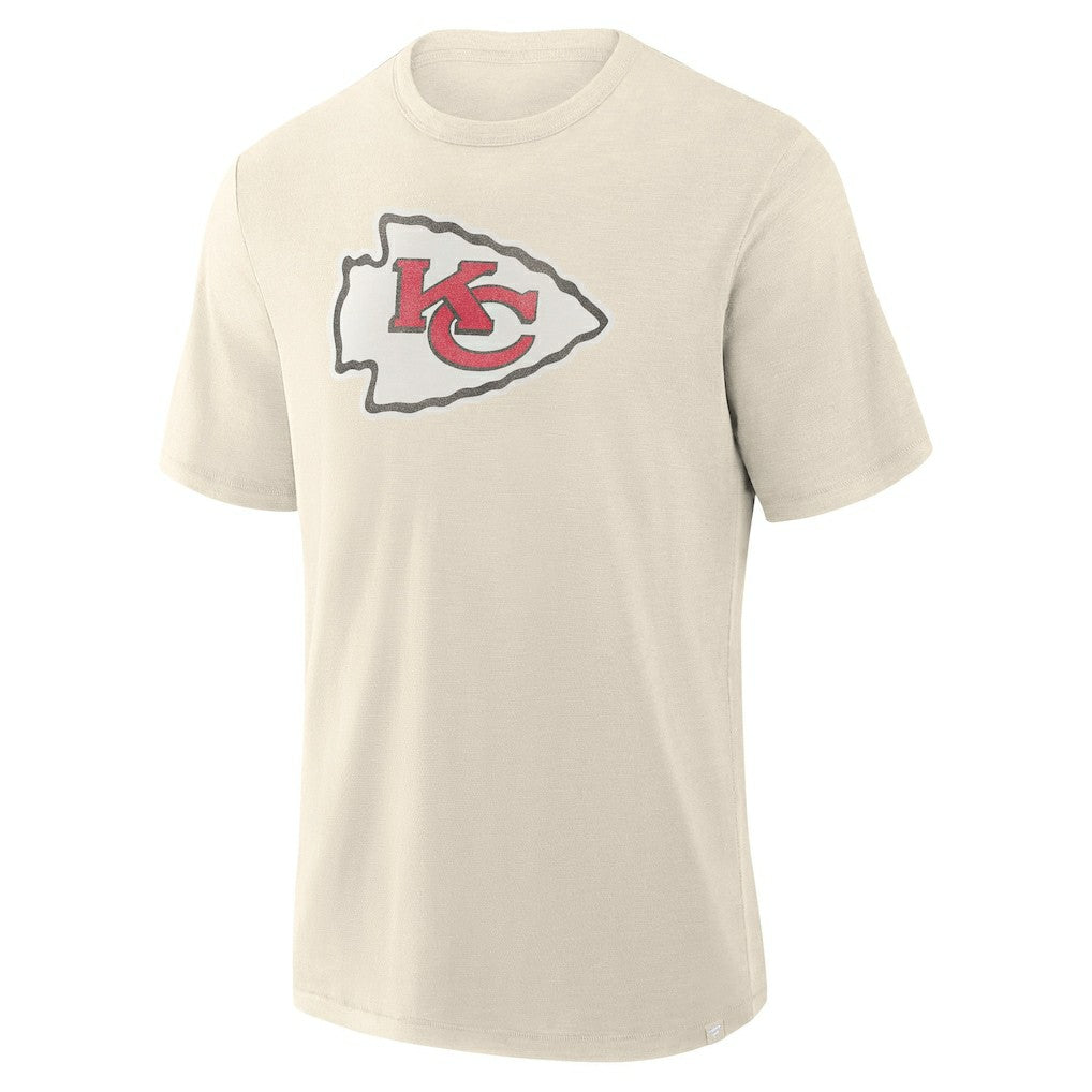 Kansas City Chiefs Slub T-Shirt Cream - Fanatics