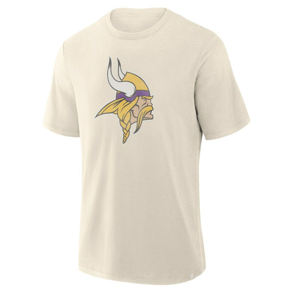 Minnesota Vikings Slub T-Shirt Cream - Fanatics