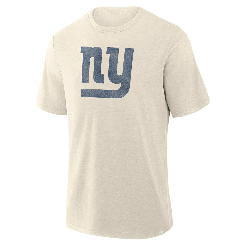 New York Giants Slub T-Shirt Cream - Fanatics