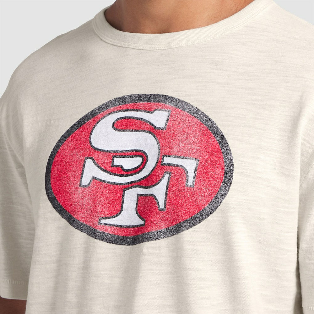 San Francisco 49ers Slub T-Shirt Cream - Fanatics