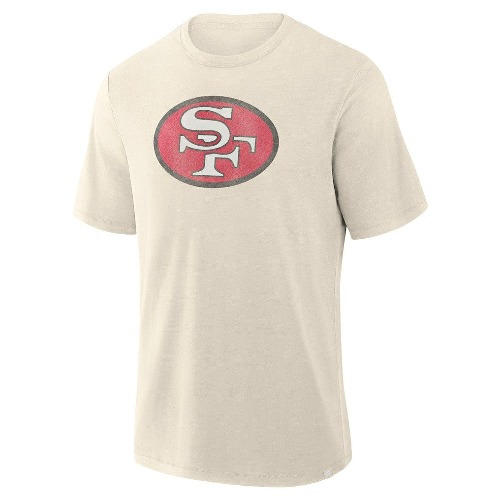 San Francisco 49ers Slub T-Shirt Cream - Fanatics
