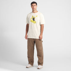 Pittsburgh Steelers Slub T-Shirt Cream - Fanatics