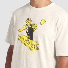 Pittsburgh Steelers Slub T-Shirt Cream - Fanatics