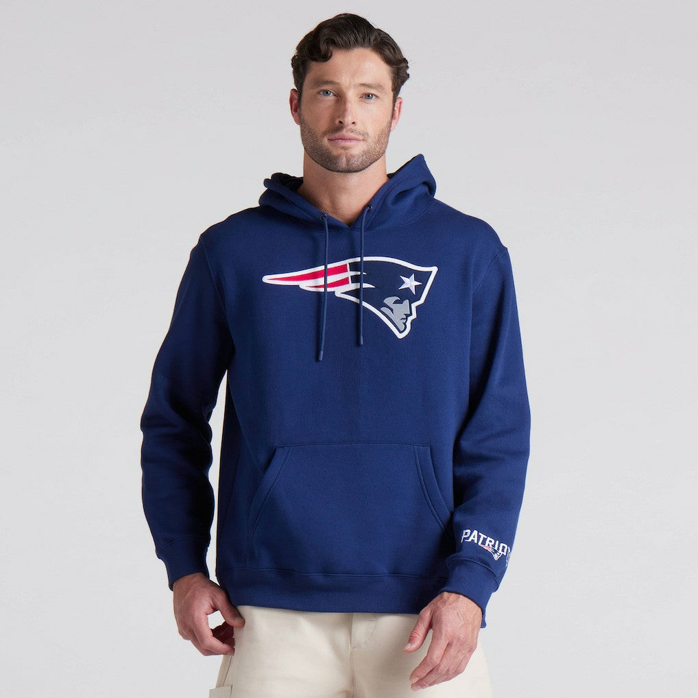 New England Patriots Pylon Cam Legacy Pullover Hoodie Navy - Fanatics