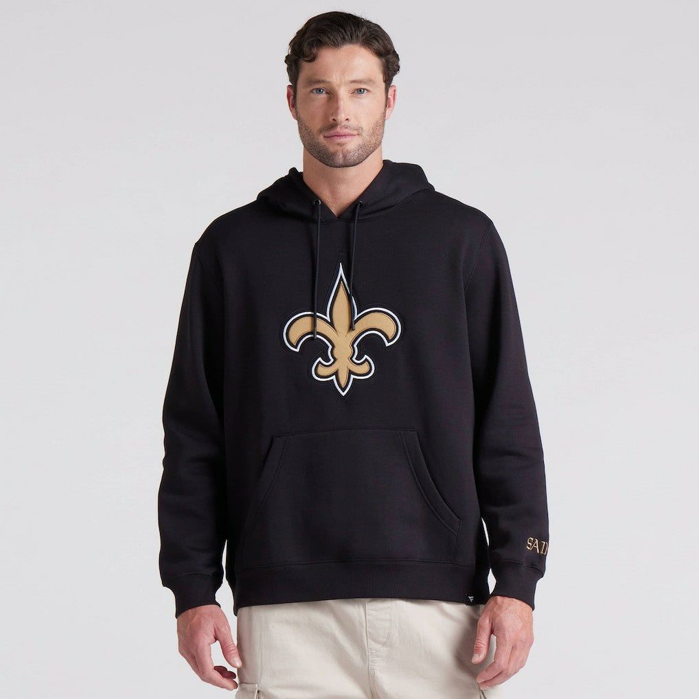 New Orleans Saints Pylon Cam Legacy Pullover Hoodie Black - Fanatics