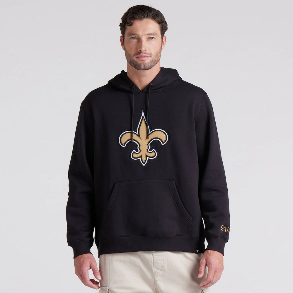 New Orleans Saints Pylon Cam Legacy Pullover Hoodie Black - Fanatics