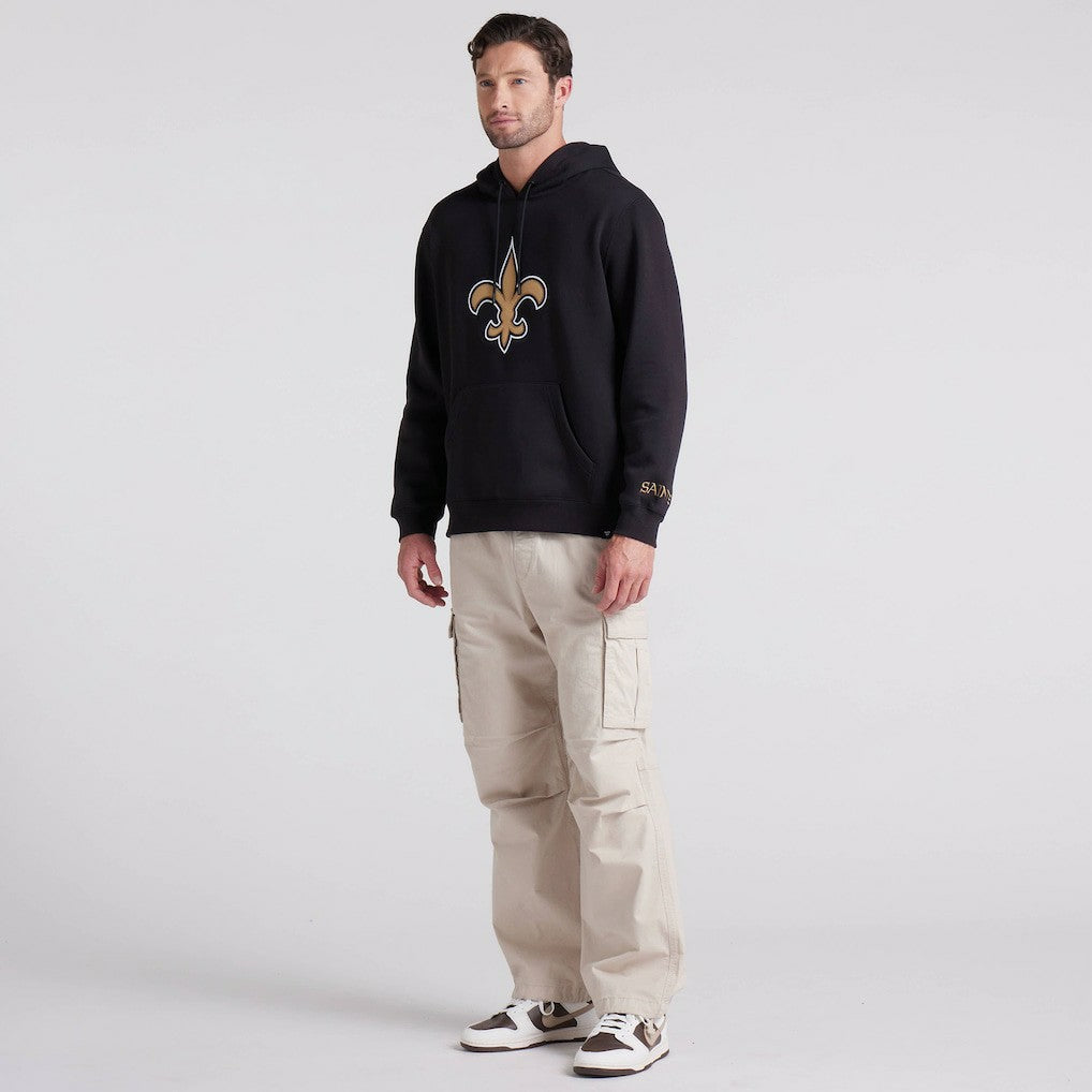 New Orleans Saints Pylon Cam Legacy Pullover Hoodie Black - Fanatics