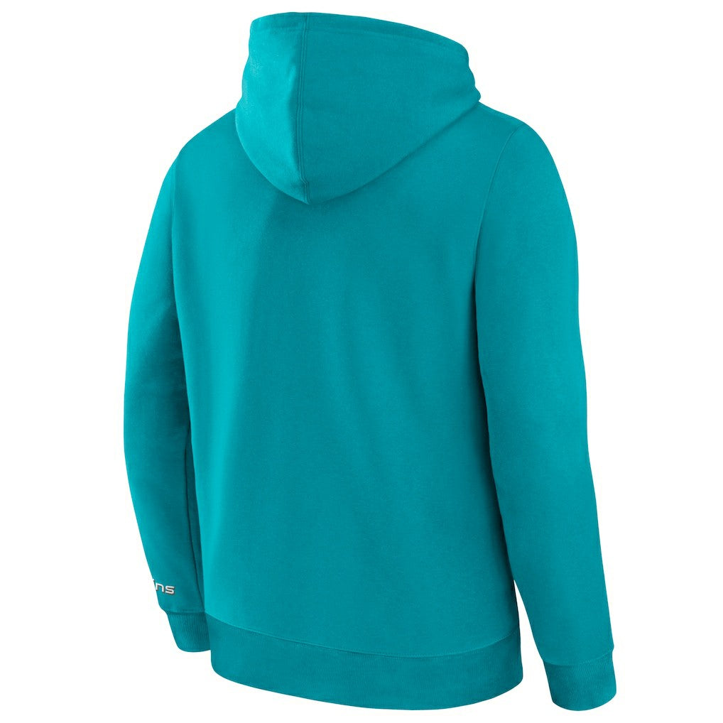 Miami Dolphins Pylon Cam Legacy Pullover Hoodie Aqua - Fanatics