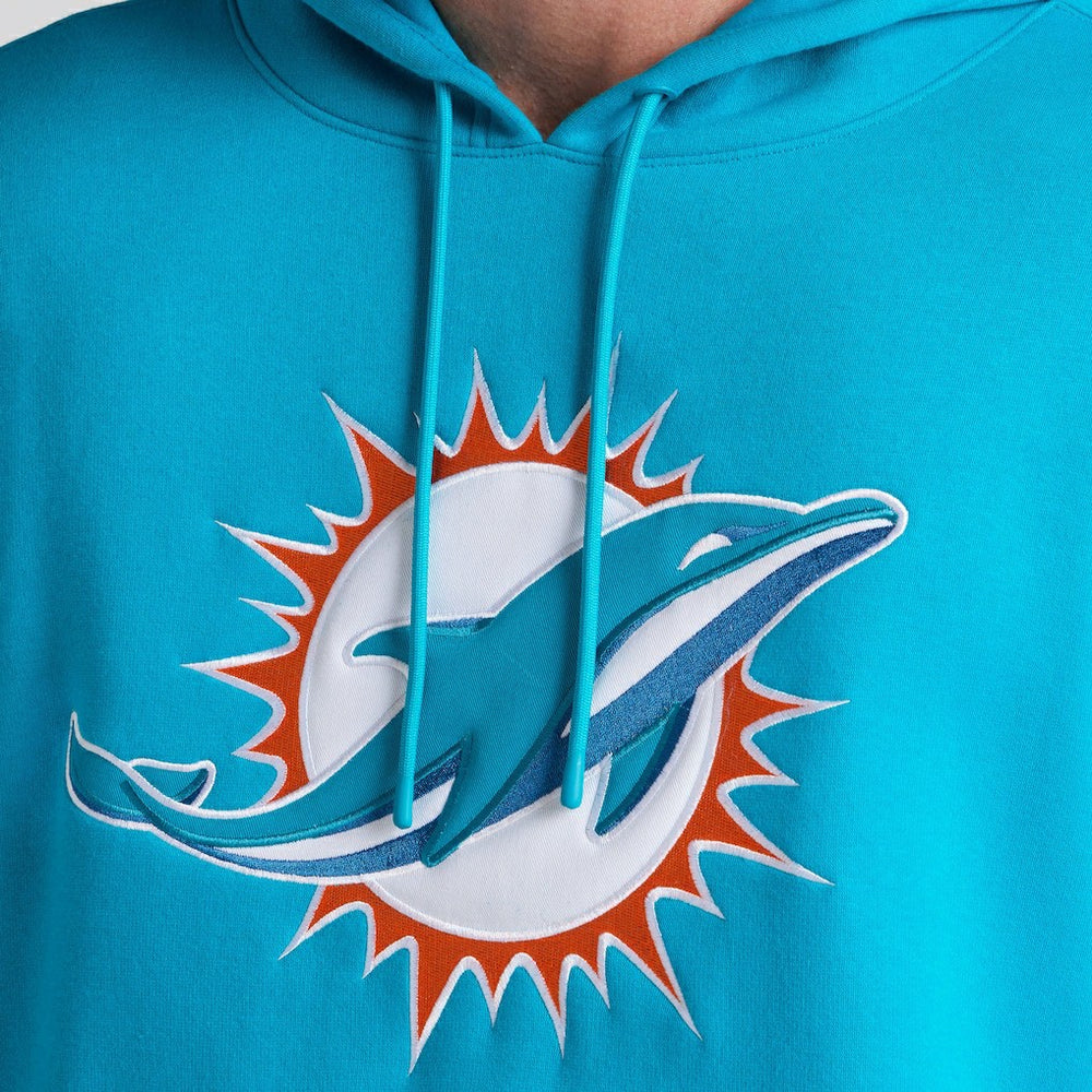 Miami Dolphins Pylon Cam Legacy Pullover Hoodie Aqua - Fanatics