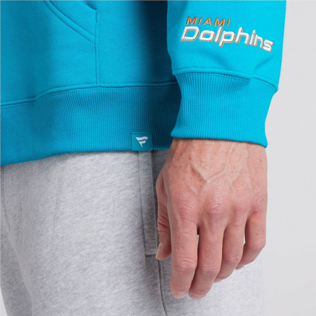 Miami Dolphins Pylon Cam Legacy Pullover Hoodie Aqua - Fanatics