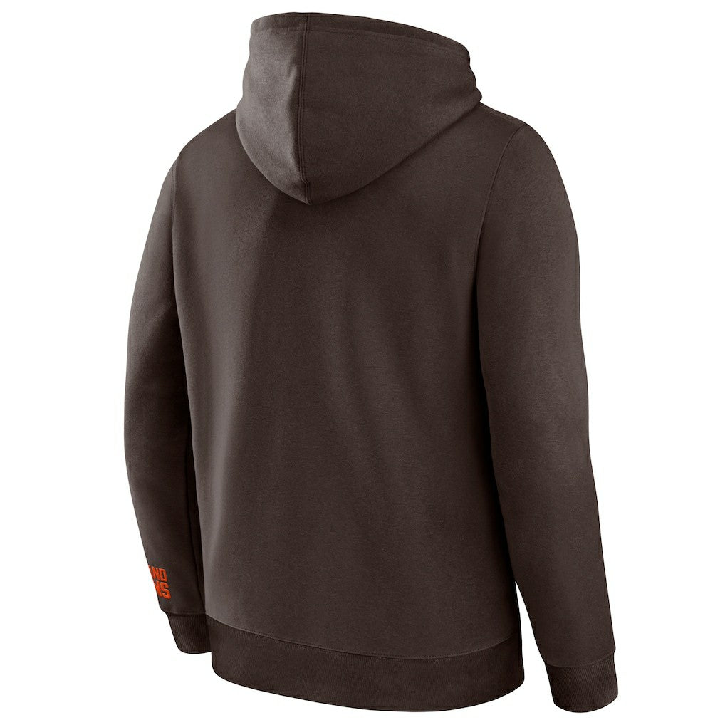 Cleveland Browns Pylon Cam Legacy Pullover Hoodie Brown - Fanatics