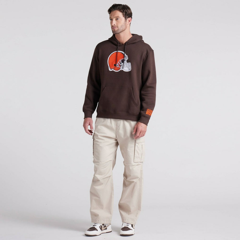 Cleveland Browns Pylon Cam Legacy Pullover Hoodie Brown - Fanatics
