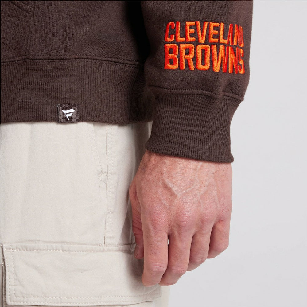 Cleveland Browns Pylon Cam Legacy Pullover Hoodie Brown - Fanatics