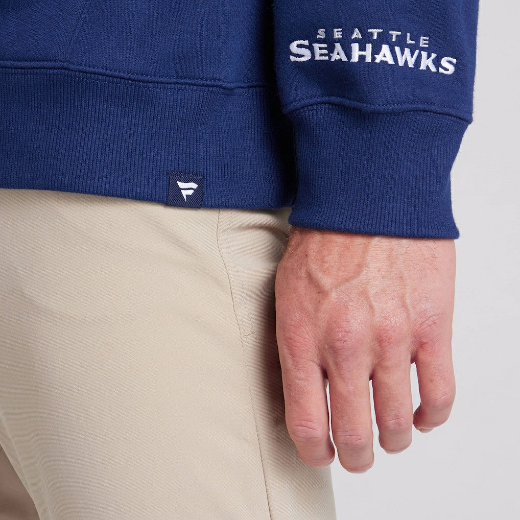 Seattle Seahawks Pylon Cam Legacy Pullover Hoodie Navy - Fanatics