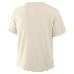 Green Bay Packers Women's Trick Play Slub Boxy T-Shirt Cream - Fanatics