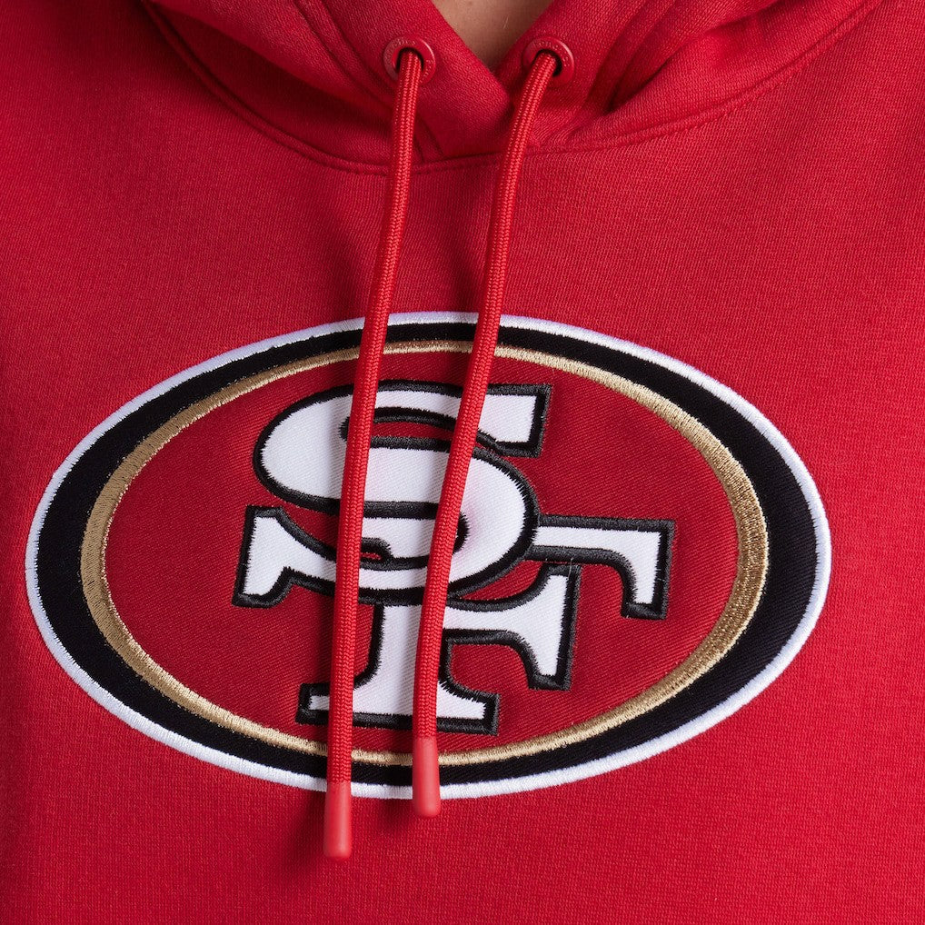 San Francisco 49ers Women's Legacy Fleece Pullover Hoodie Scarlet - Fanatics