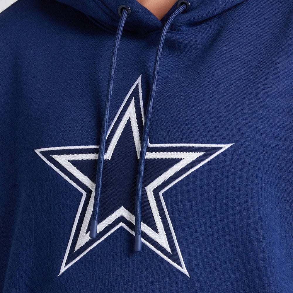Dallas Cowboys Women's Legacy Fleece Pullover Hoodie Navy - Fanatics