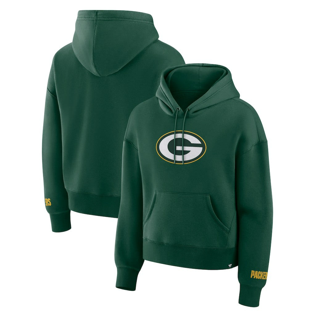 Green Bay Packers Women's Legacy Fleece Pullover Hoodie Green - Fanatics