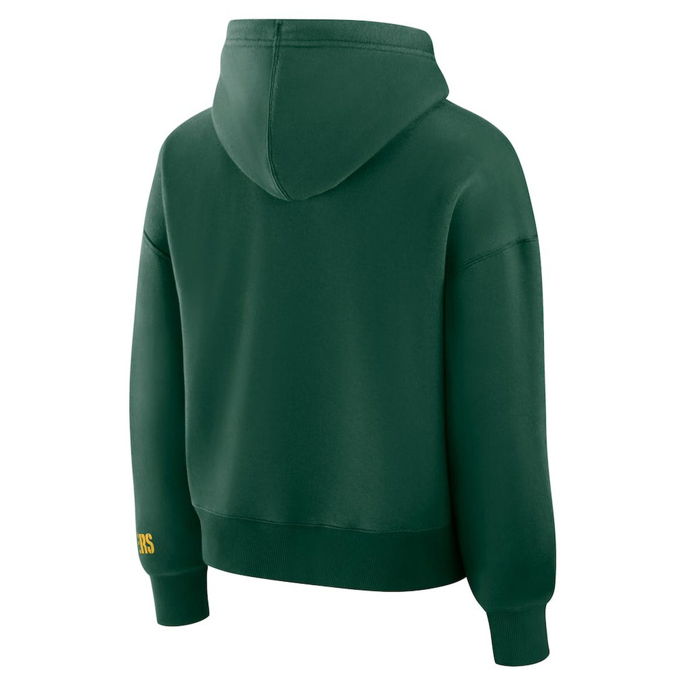 Green Bay Packers Women's Legacy Fleece Pullover Hoodie Green - Fanatics