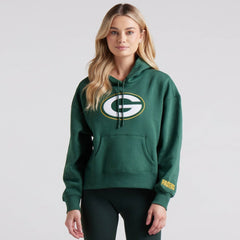 Green Bay Packers Women's Legacy Fleece Pullover Hoodie Green - Fanatics
