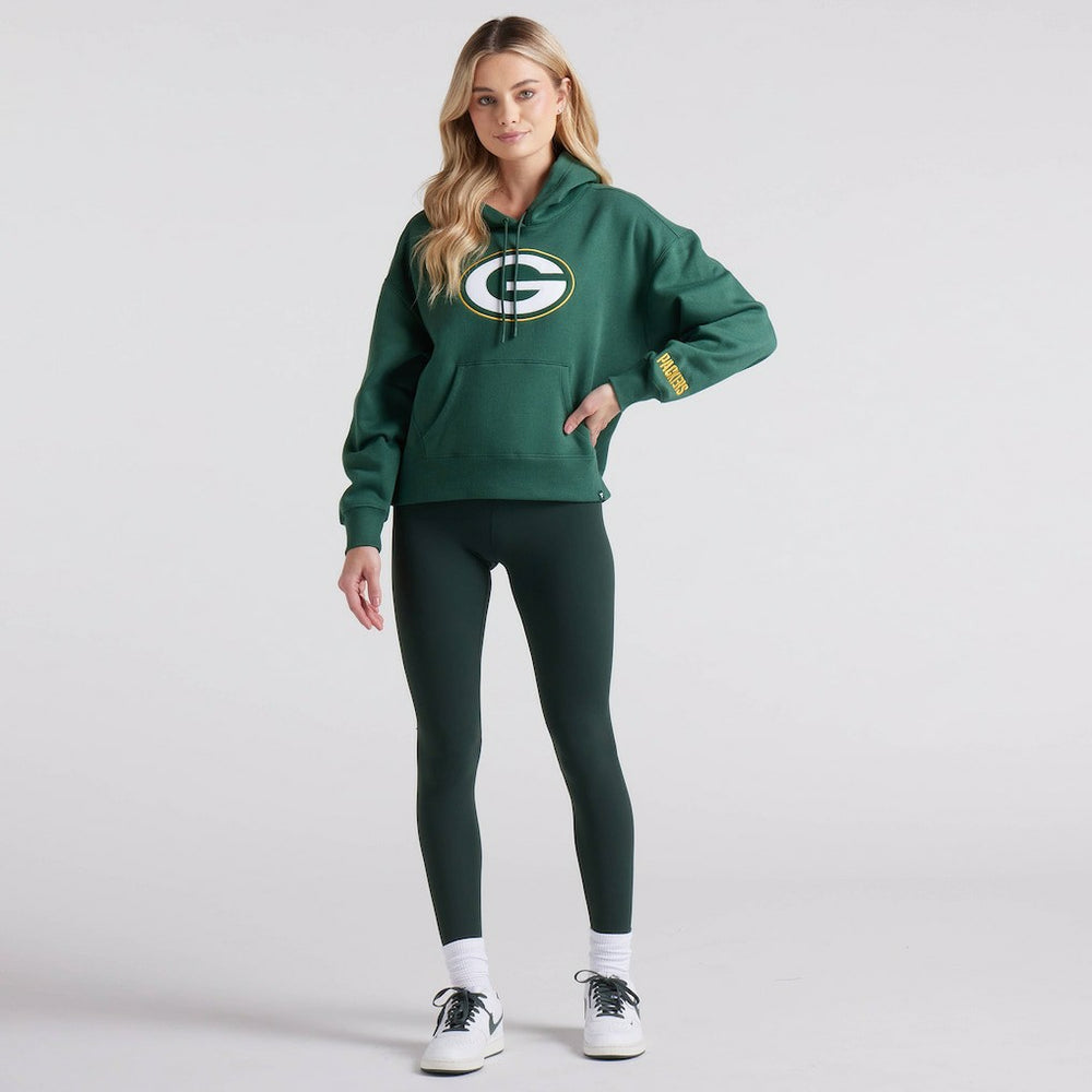 Green Bay Packers Women's Legacy Fleece Pullover Hoodie Green - Fanatics
