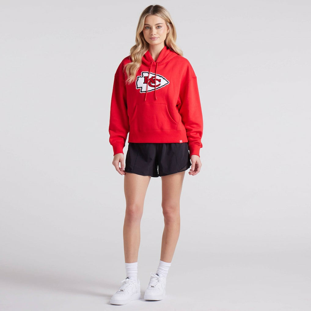 Kansas City Chiefs Women's Legacy Fleece Pullover Hoodie Red - Fanatics