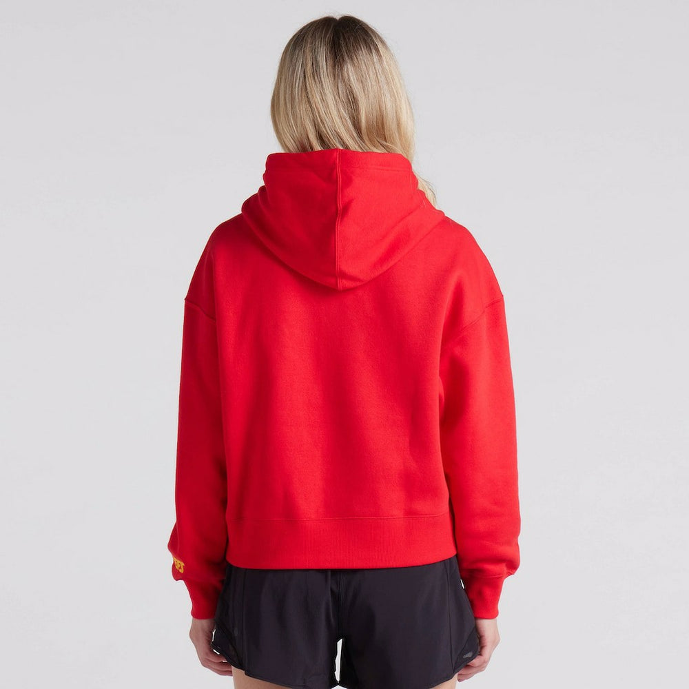Kansas City Chiefs Women's Legacy Fleece Pullover Hoodie Red - Fanatics