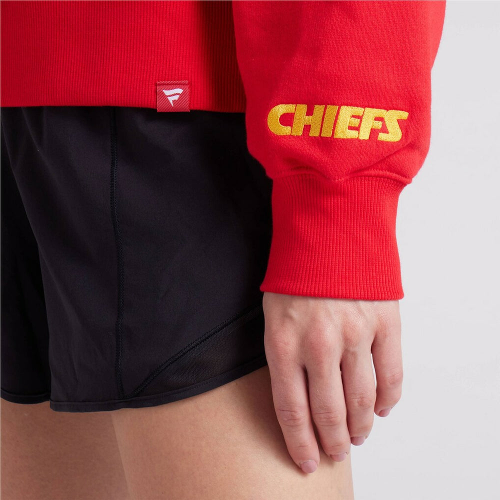 Kansas City Chiefs Women's Legacy Fleece Pullover Hoodie Red - Fanatics