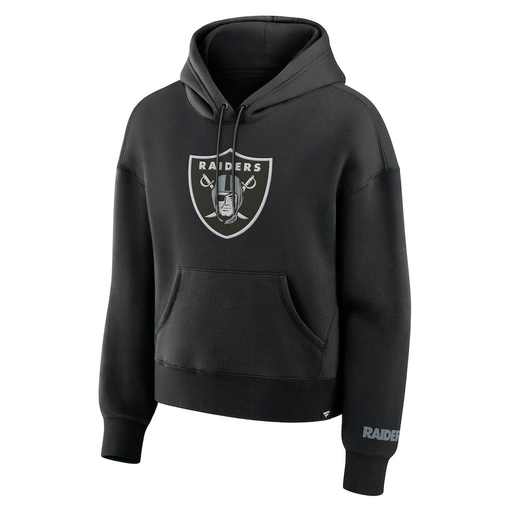 Las Vegas Raiders Women's Legacy Fleece Pullover Hoodie Black - Fanatics