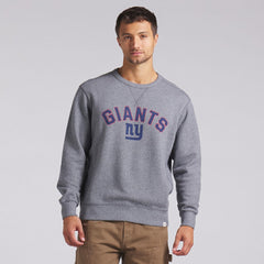 New York Giants Loop Terry Pullover Sweatshirt Heather Gray - Fanatics