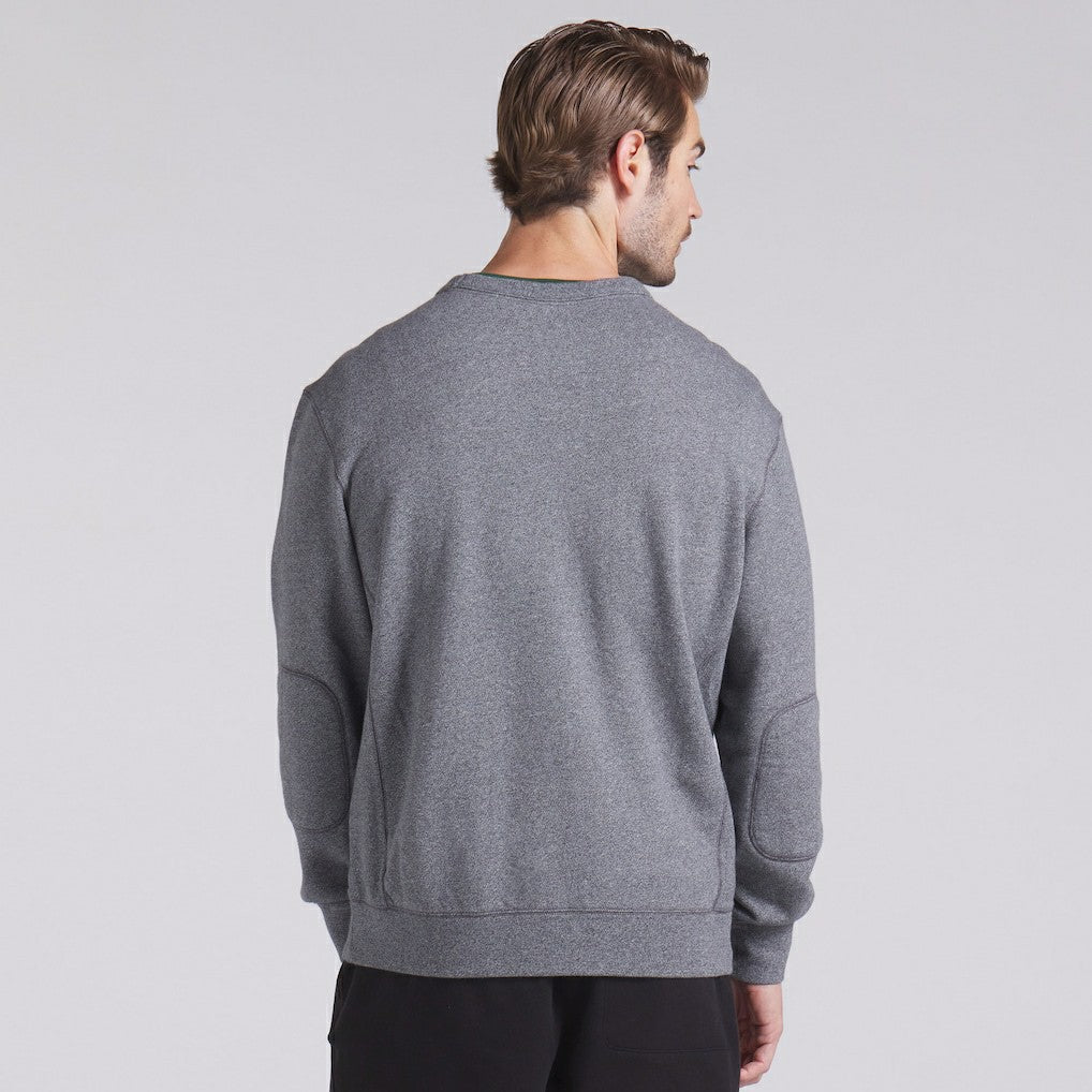 Green Bay Packers Loop Terry Pullover Sweatshirt Heather Gray - Fanatics