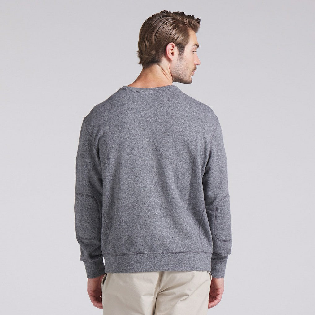 Miami Dolphins Loop Terry Pullover Sweatshirt Heather Gray - Fanatics