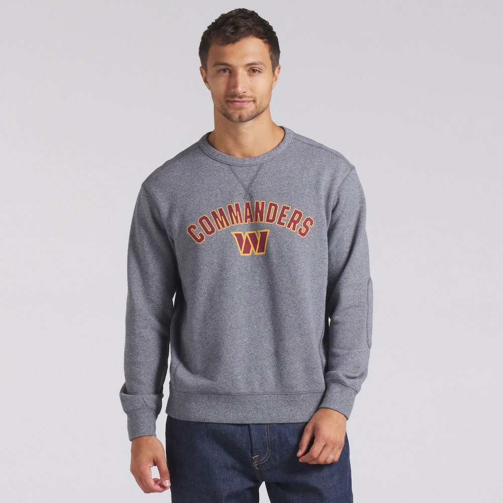 Washington Commanders Loop Terry Pullover Sweatshirt Heather Gray - Fanatics