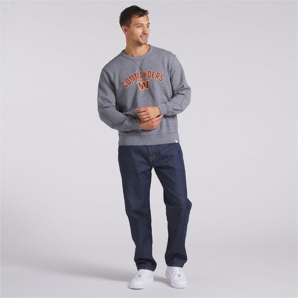 Washington Commanders Loop Terry Pullover Sweatshirt Heather Gray - Fanatics