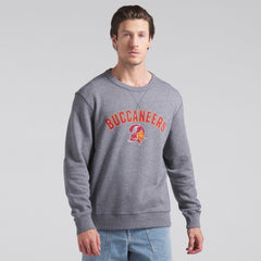 Tampa Bay Buccaneers Loop Terry Pullover Sweatshirt Heather Gray - Fanatics