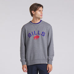 Buffalo Bills Loop Terry Pullover Sweatshirt Heather Gray - Fanatics