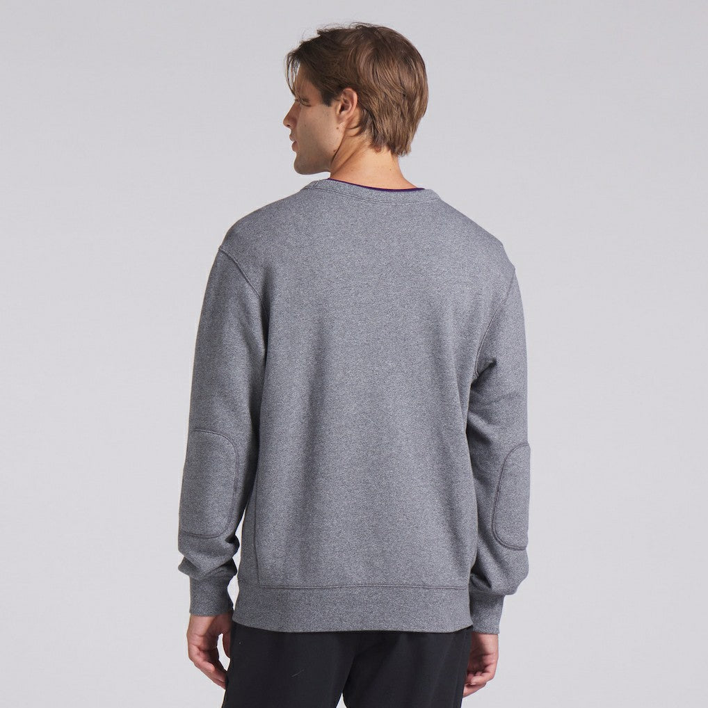 Baltimore Ravens Loop Terry Pullover Sweatshirt Heather Gray - Fanatics