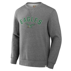 Philadelphia Eagles Loop Terry Pullover Sweatshirt Heather Gray - Fanatics