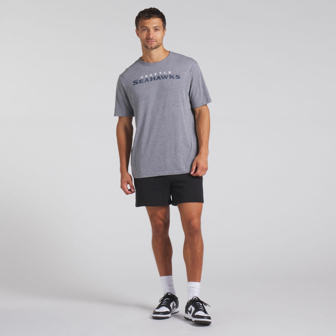 Seattle Seahawks Pass Rush Tri-Blend T-Shirt Heather Gray - Fanatics