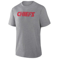 Kansas City Chiefs Pass Rush Tri-Blend T-Shirt Heather Gray - Fanatics