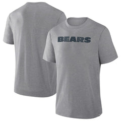 Chicago Bears Pass Rush Tri-Blend T-Shirt Heather Gray - Fanatics