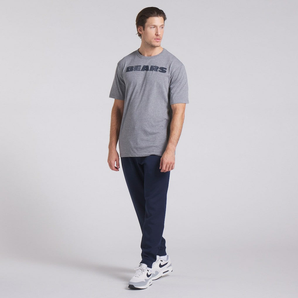 Chicago Bears Pass Rush Tri-Blend T-Shirt Heather Gray - Fanatics