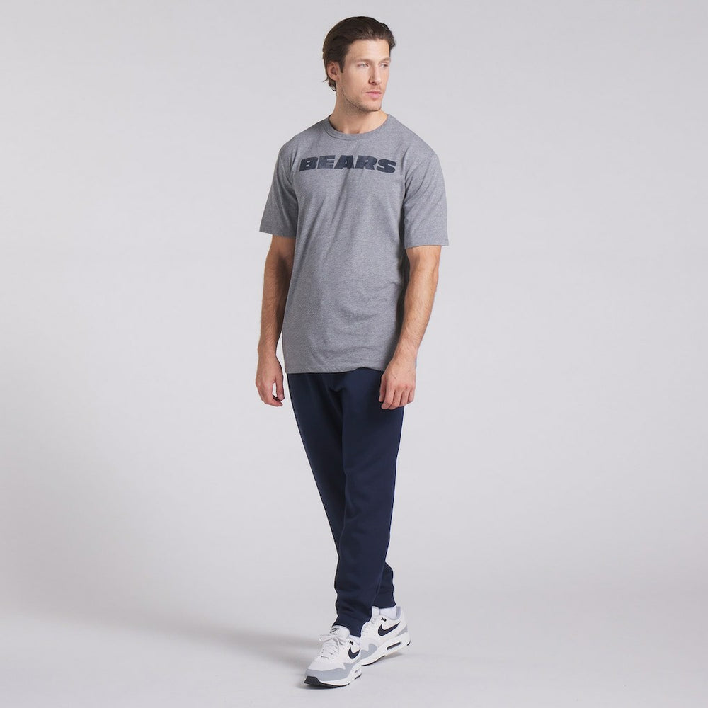 Chicago Bears Pass Rush Tri-Blend T-Shirt Heather Gray - Fanatics