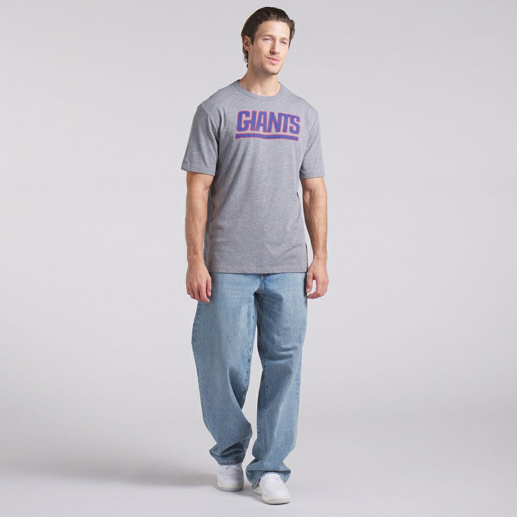 New York Giants Pass Rush Tri-Blend T-Shirt Heather Gray - Fanatics