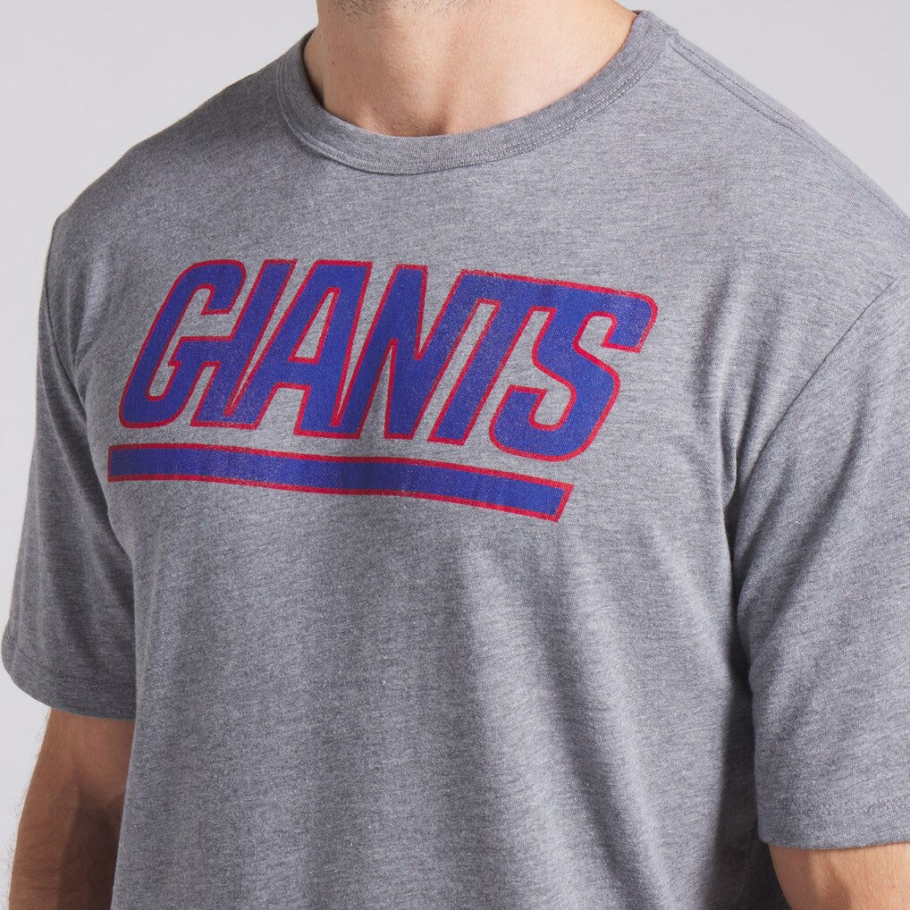 New York Giants Pass Rush Tri-Blend T-Shirt Heather Gray - Fanatics