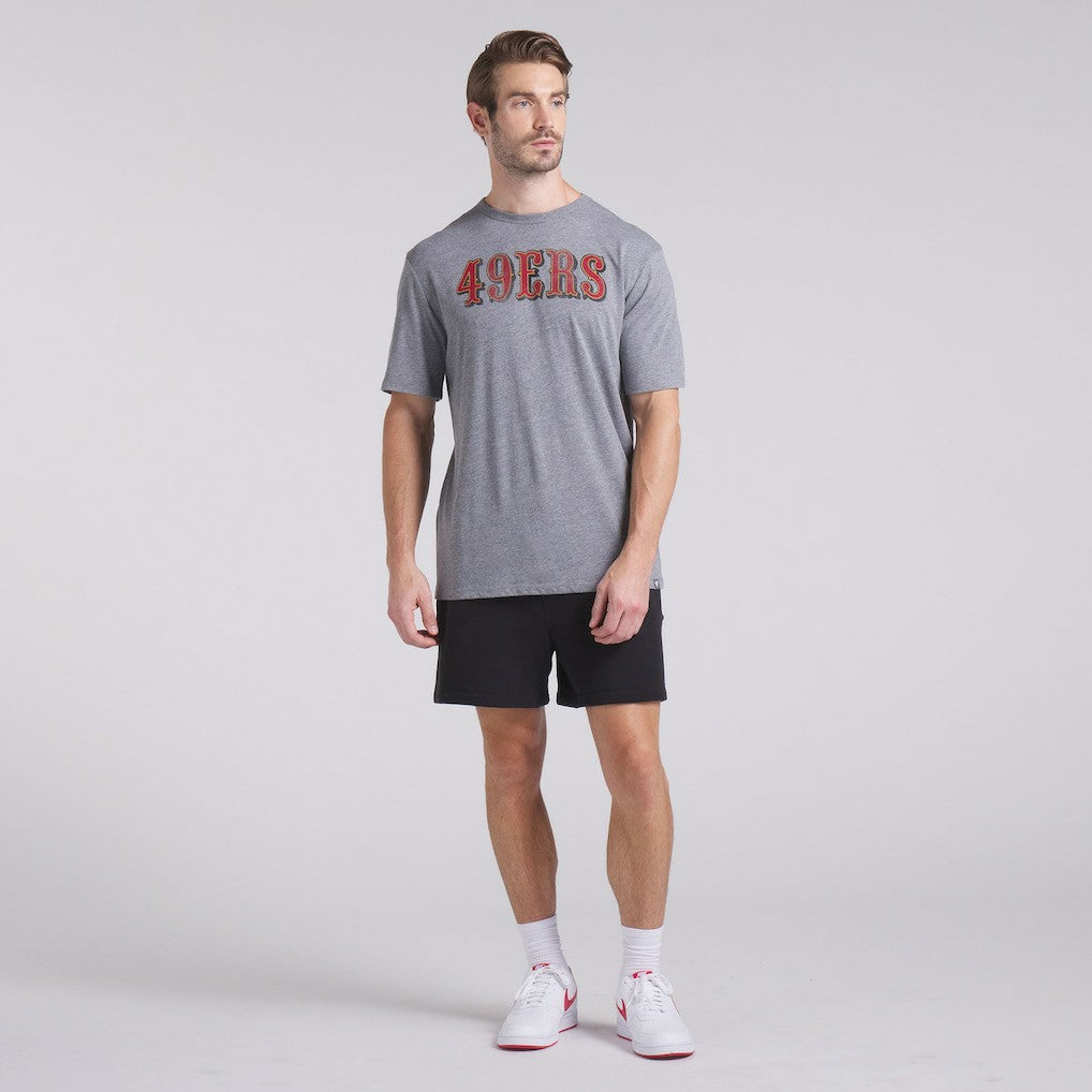 San Francisco 49ers Pass Rush Tri-Blend T-Shirt Heather Gray - Fanatics