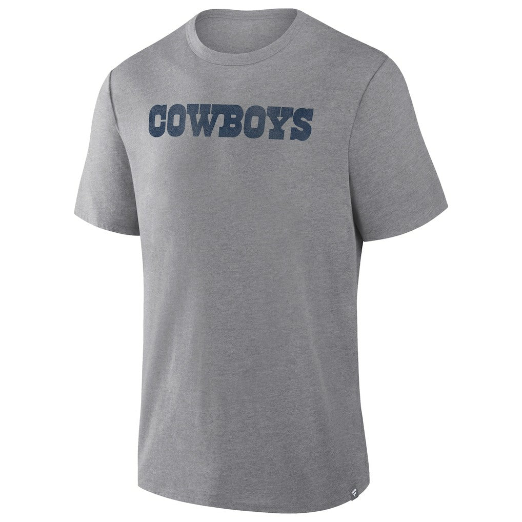 Dallas Cowboys Pass Rush Tri-Blend T-Shirt Heather Gray - Fanatics