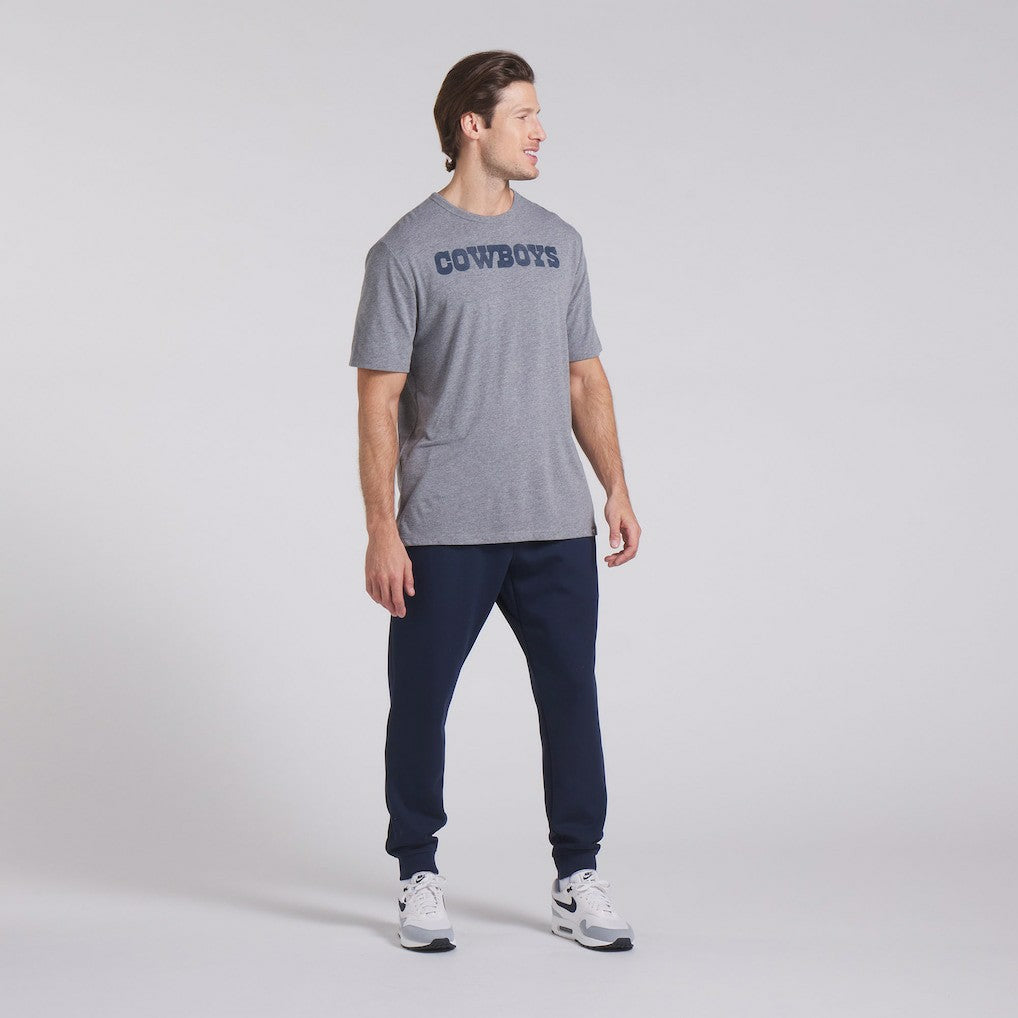 Dallas Cowboys Pass Rush Tri-Blend T-Shirt Heather Gray - Fanatics