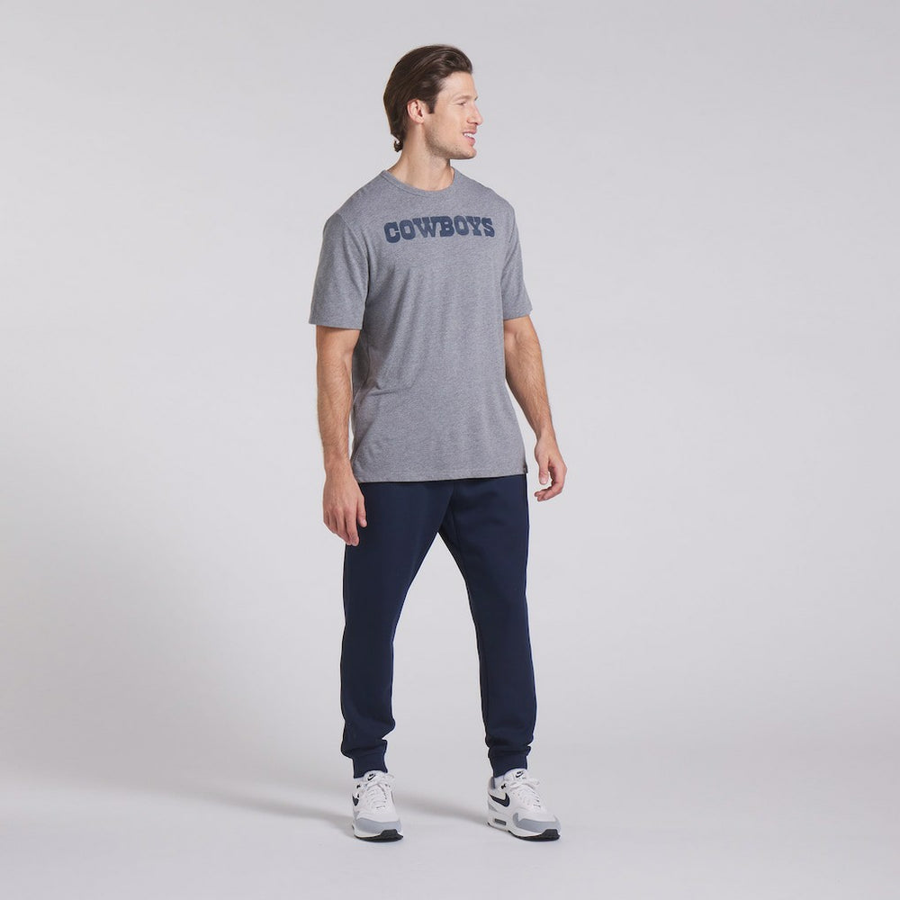 Dallas Cowboys Pass Rush Tri-Blend T-Shirt Heather Gray - Fanatics