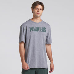 Green Bay Packers Pass Rush Tri-Blend T-Shirt Heather Gray - Fanatics